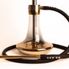 E38 Kompressor Plus Gold Hookah - Stainless Steel & Titanium Fusion