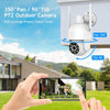 Security Cameras Outdoor, 360° PTZ Cameras