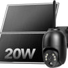 20W Solar Security Cameras Wireless Outdoor