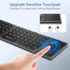 Foldable Bluetooth Keyboard with Touchpad